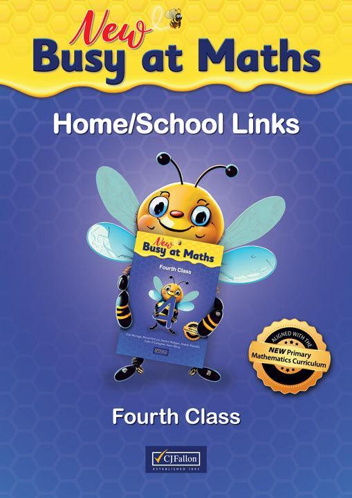 Busy at Maths 4 - Fourth Class - Home / School Links Book - New Edition (2025)