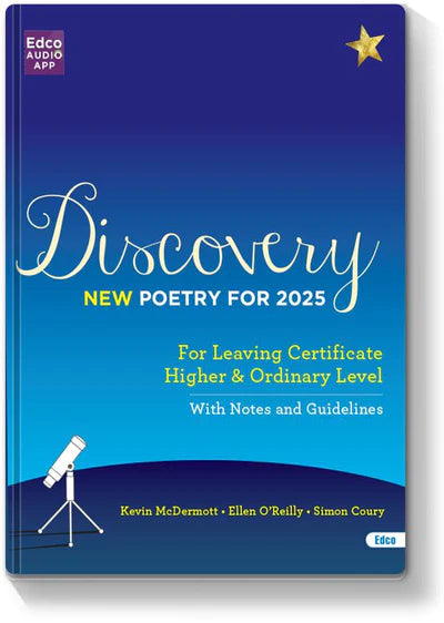 Discovery - New Poetry for 2025 - Higher & Ordinary Level Textbook and Student Portfolio - Set