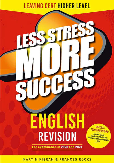 Less Stress More Success - Leaving Cert - English - Higher Level - New Edition (2023)