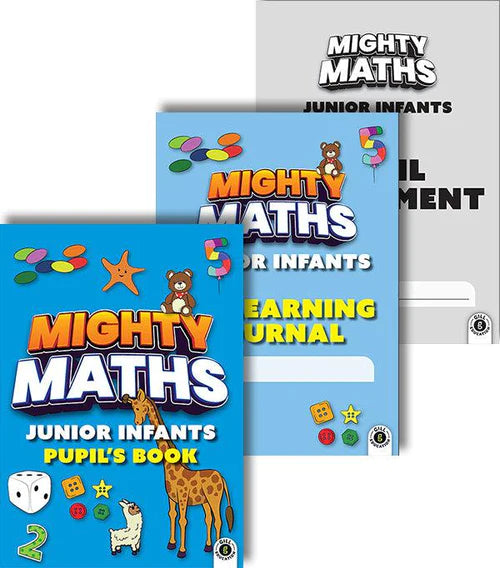 Mighty Maths - Junior Infants New for 2024! Set – Mcloughlin's Bookshop