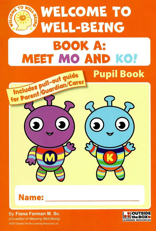 Welcome to Well-Being – Book A: Meet Mo and Ko (Junior Infants / Ages: 4-5)