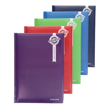 A5 2025-2026 Page A Day Academic Diary - 5 Asst
