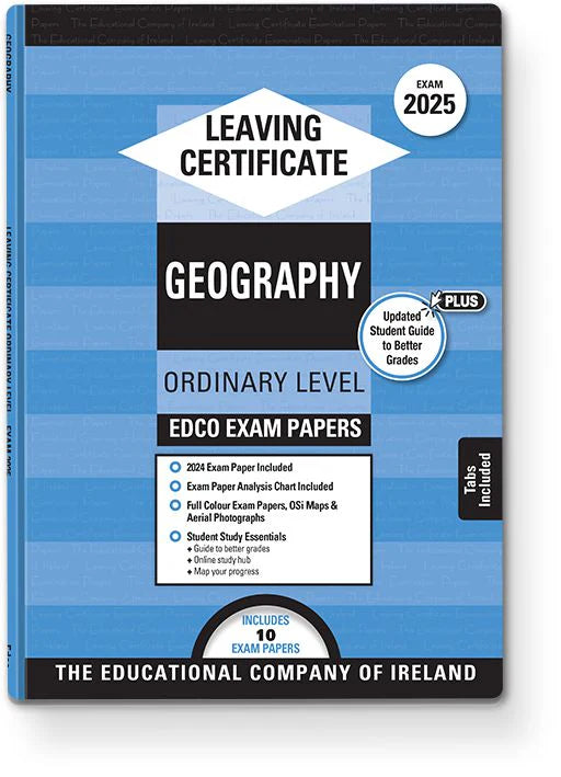 Exam Papers (2025) - Leaving Cert - Geography - Ordinary Level [Edco]