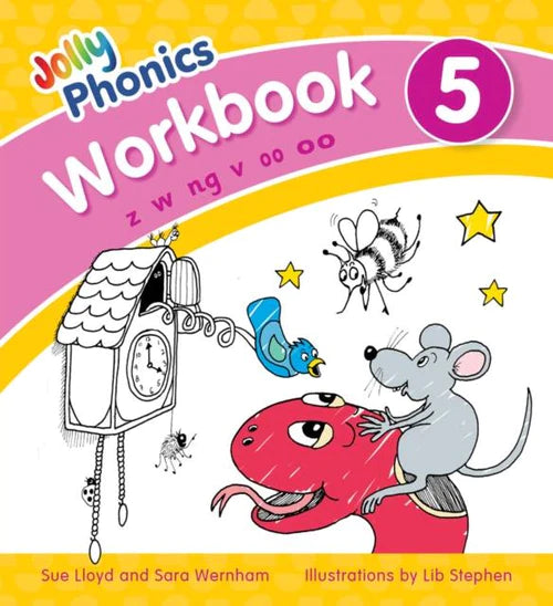 Jolly Phonics Workbook 5 - Pre Cursive Letters