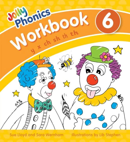 Jolly Phonics Workbook 6 - Pre Cursive Letters
