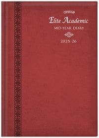A4 Page a Day - Deluxe Mid-Year Academic Diary 2025-26