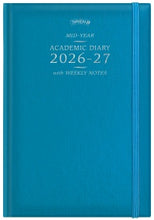 Load image into Gallery viewer, A5 Week to View With Notes - Mid-Year Academic 2026-27
