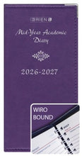 Load image into Gallery viewer, Pocket Week to View - Deluxe - Wiro Bound Mid Year Academic 2026-27
