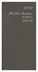 Pocket Week to View - Hardback- Mid-Year Academic 2025-26