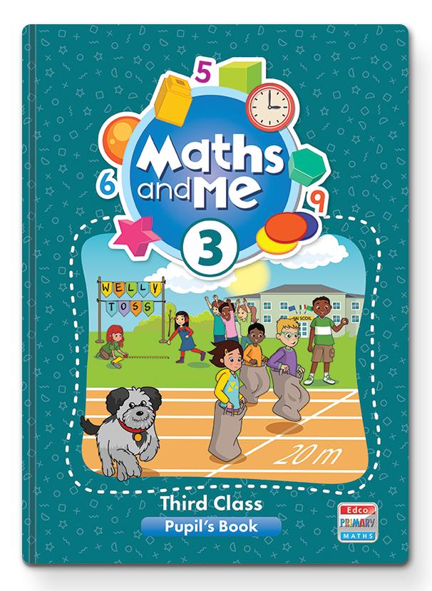 Maths and Me 3 - Pupils Book & Progress Assessment Booklet - Set - Third Class