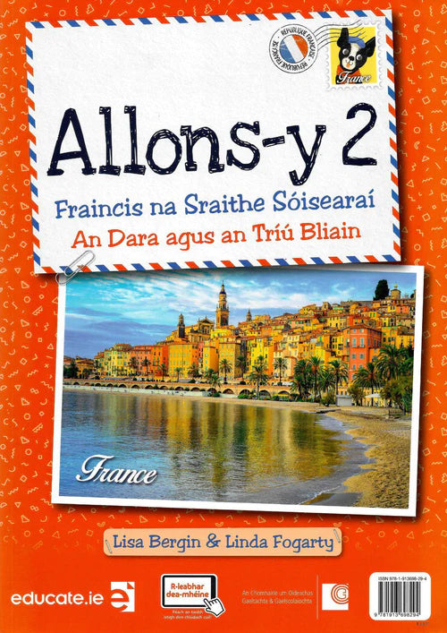 Allons-y 2 - Gaeilge edition - Textbook and Mon chef d'oeuvre Book - Set