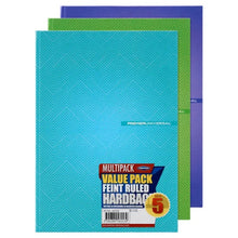 Load image into Gallery viewer, Premier Universal A4 Hardback pkt5
