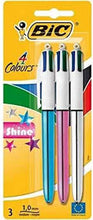 Load image into Gallery viewer, BIC 4 Colours pkt 3
