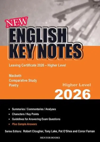 English Key Notes 2026 - Higher Level