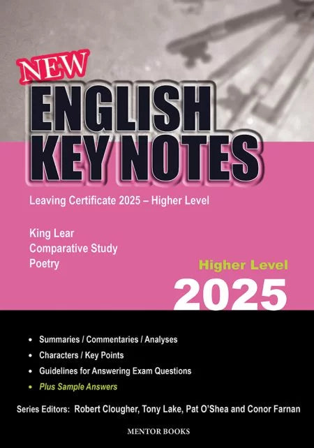 English Key Notes Higher Level 2025