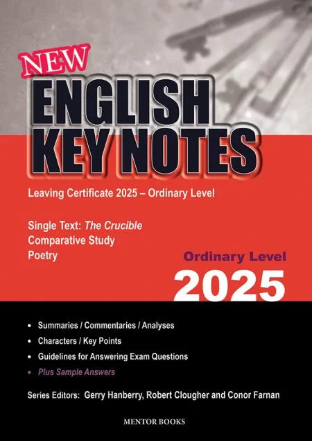 English Key Notes Ordinary Level 2025