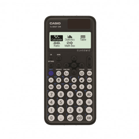 Casio FX-85GTCW NEW ClassWiz Scientific Calculator, 290+ function, Dual power, BLACK