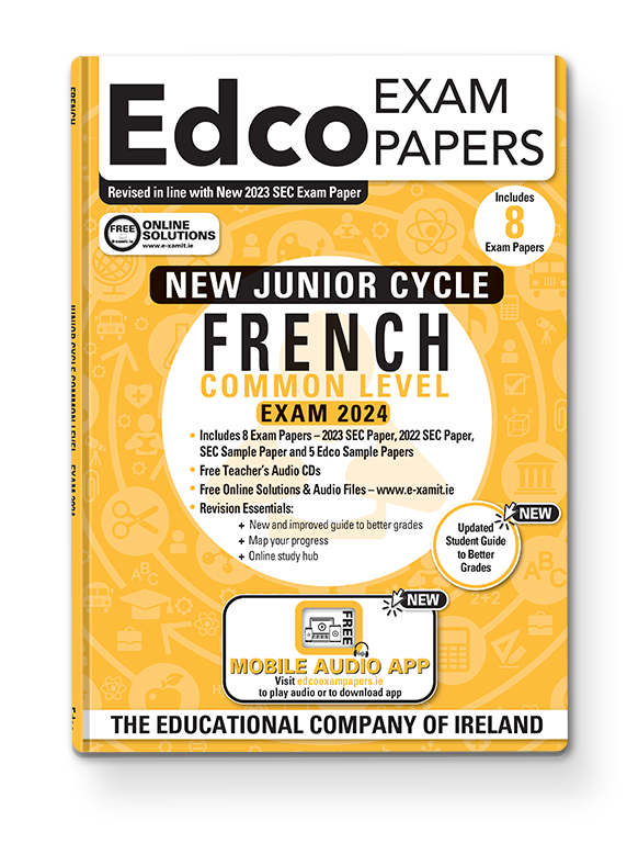 Exam Papers - Junior Cycle - French - Common Level - Exam 2025