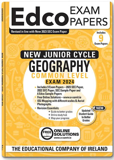 Exam Papers - Junior Cycle - Geography - Common Level - Exam 2024