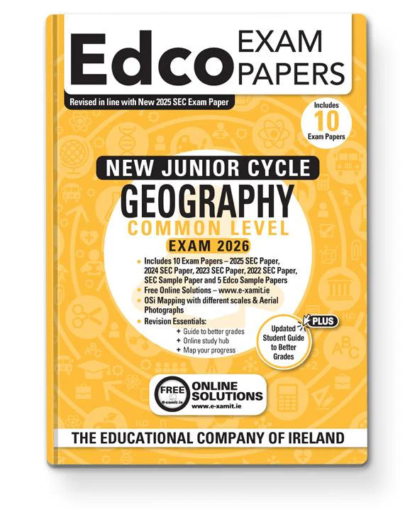 Exam Papers - Junior Cycle - Geography - Common Level - Exam 2026
