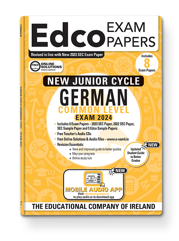 Exam Papers - Junior Cycle - German - Common Level - Exam 2024