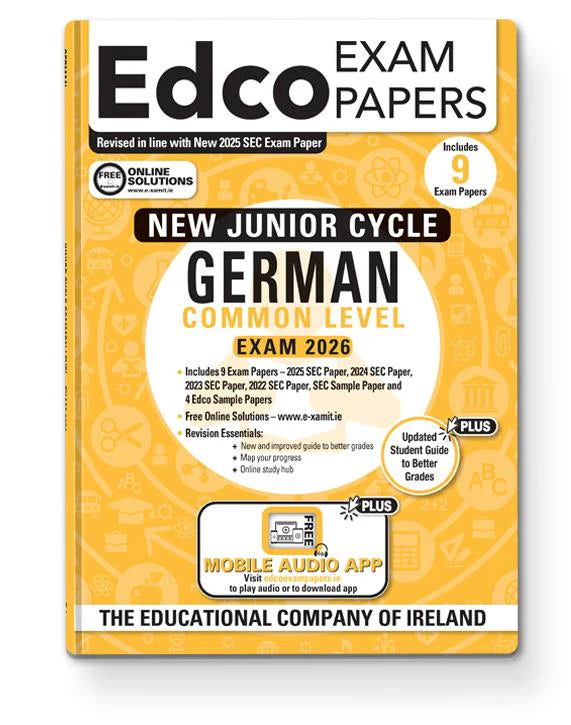 Exam Papers - Junior Cycle - German - Common Level - Exam 2026