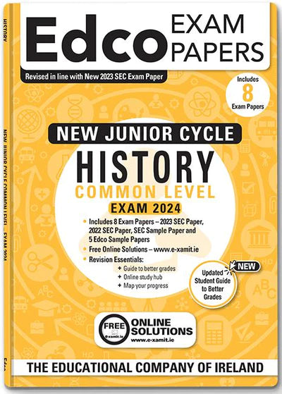 Exam Papers - Junior Cycle - History - Common Level - Exam 2024