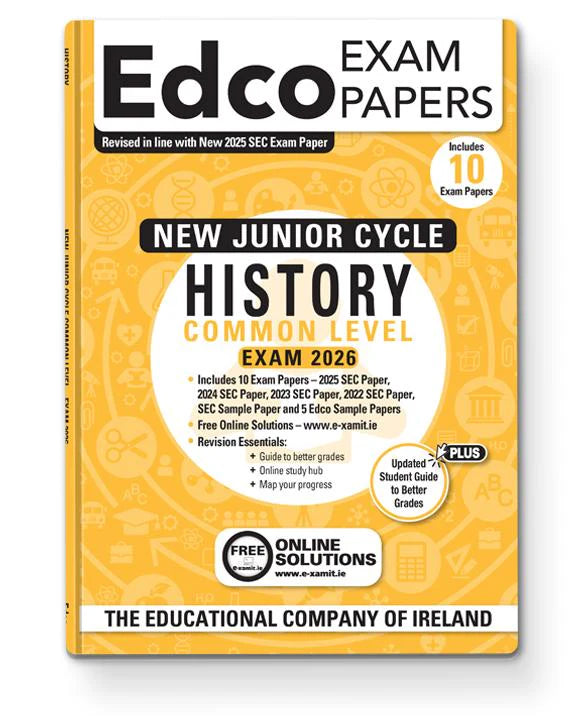 Exam Papers - Junior Cycle - History - Common Level - Exam 2026