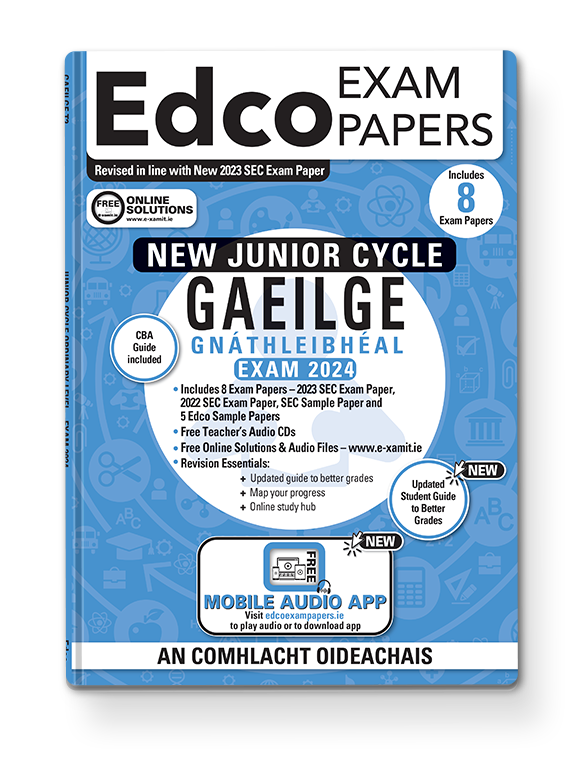 Exam Papers 2024 - New Junior Cycle  Gaeilge / Irish Gnathleibheal