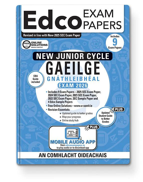 Exam Papers - Junior Cycle - Gaeilge / Irish - Gnáthleibhéal / Ordinary Level - Exam 2026