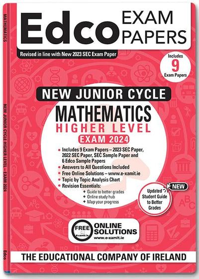 Exam Papers - Junior Cycle - Maths - Higher Level - Exam 2024
