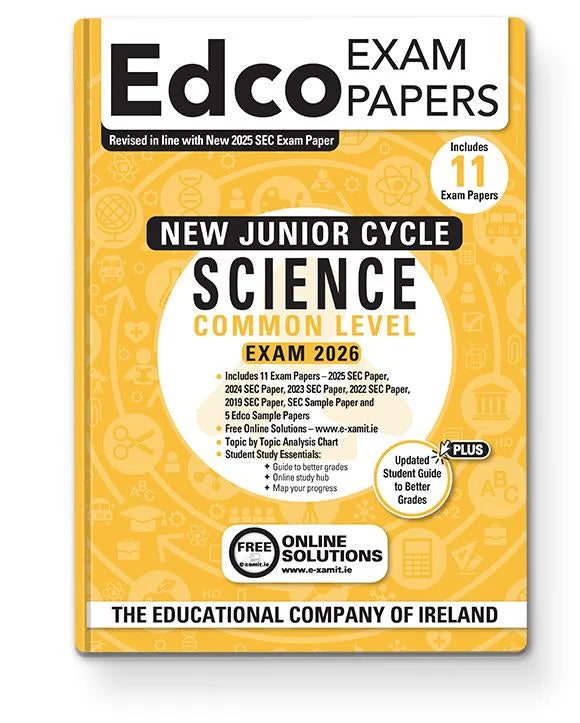 Exam Papers - Junior Cycle - Science - Common Level - Exam 2026