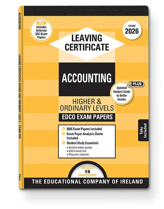 Exam Papers - Leaving Cert - Accounting - Higher & Ordinary Levels - Exam 2026