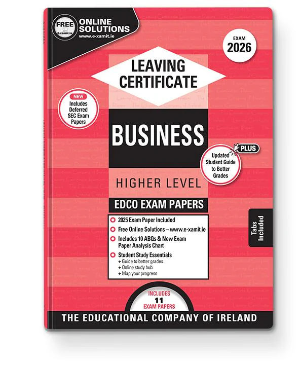 Exam Papers - Leaving Cert - Business - Higher Level - Exam 2026