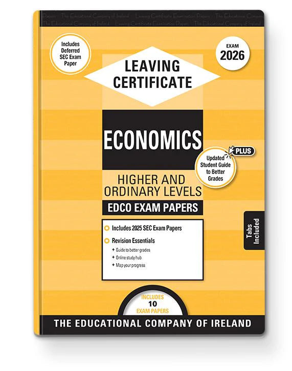 Exam Papers - Leaving Cert - Economics - Higher & Ordinary Levels - Exam 2026