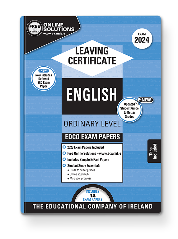 Exam Papers (2024 - Leaving Cert - English - Ordinary Level [Edco]