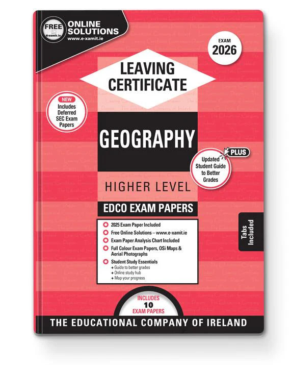 Exam Papers - Leaving Cert - Geography - Higher Level - Exam 2026