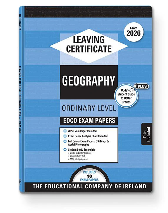 Exam Papers - Leaving Cert - Geography - Ordinary Level - Exam 2026