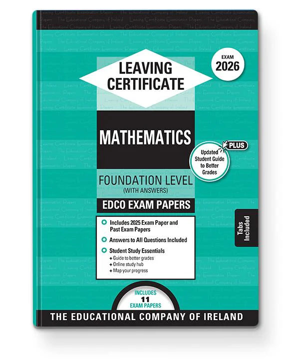 Exam Papers - Leaving Cert - Maths - Foundation Level - Exam 2026