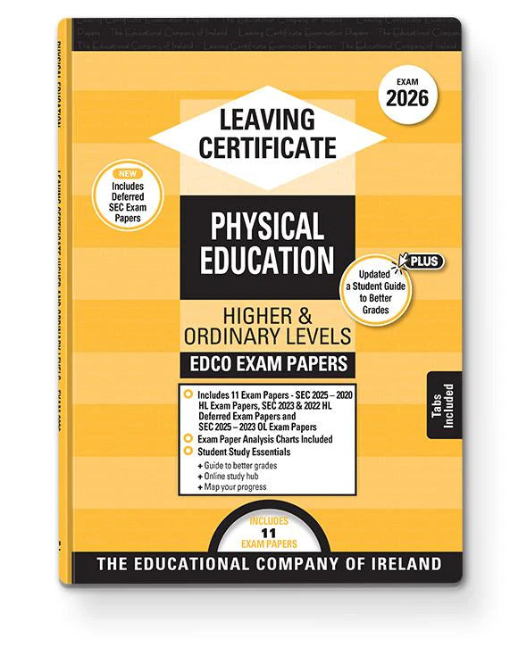 Exam Papers - Leaving Cert - Physical Education - Higher & Ordinary Levels - Exam 2026