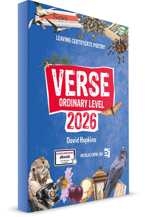 Verse 2026 - Leaving Cert Poetry - Ordinary Level - Textbook