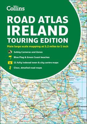 Road Atlas Ireland: Touring edition A4 Paperback (Collins Road Atlas)