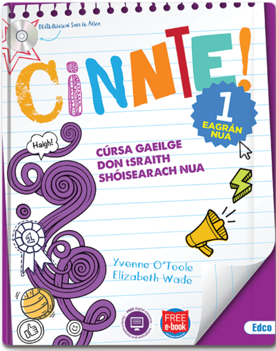 Cinnte 1 Eagran Nua Text - leabhair Feinmheasunaithe e-book(1st Year- New Junior Cycle)