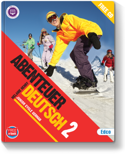 Abenteuer Deutsch 2 Text + Sprachpass + e-book (2nd/3rd Year - New Junior Cycle)