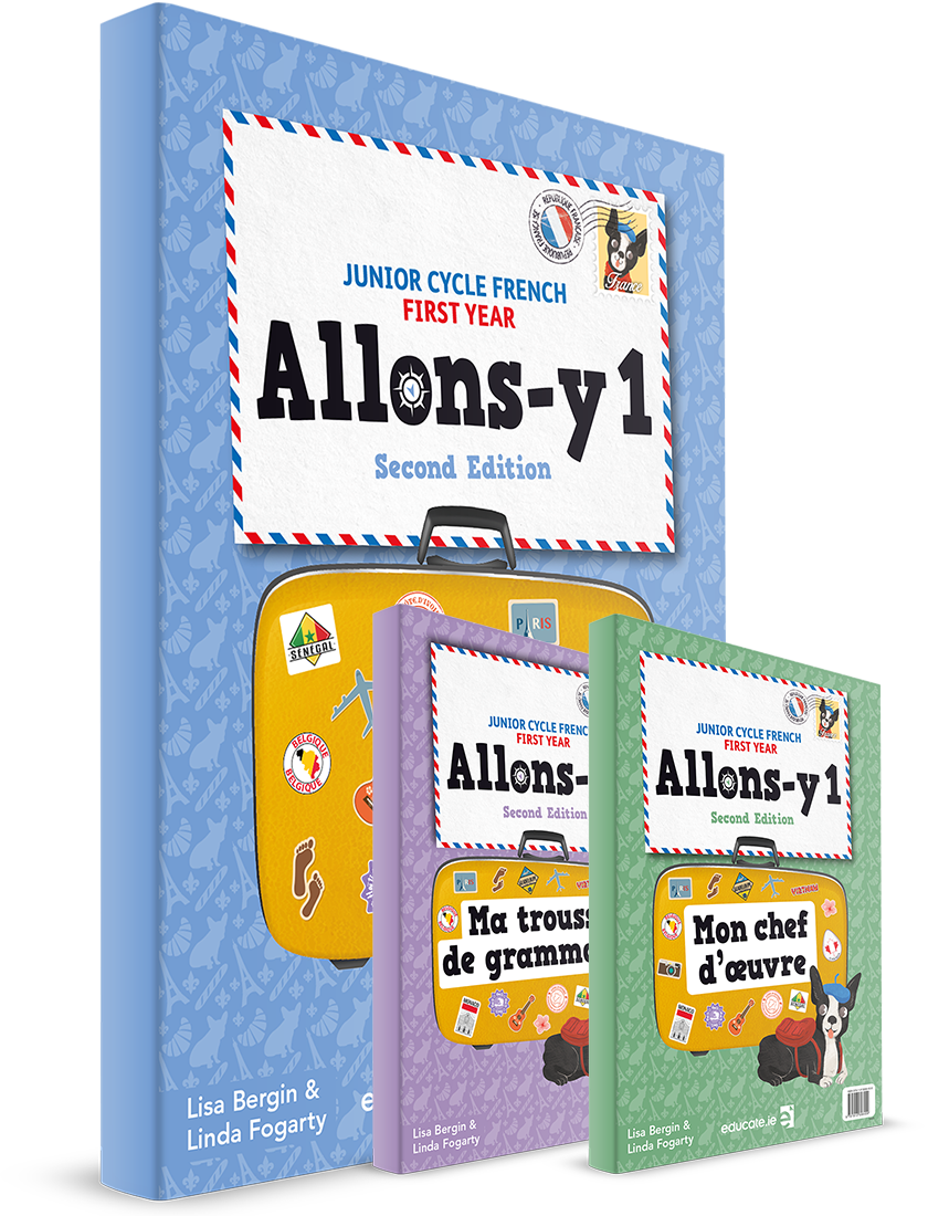 Allons-y 1 (2nd Edition) + Mon chef d’oeuvre Book + Lexique