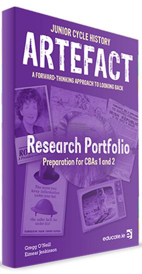 Artefact - Junior Cycle History - Sources and Skills Book/Research Portfolio