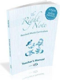 Right Note Junior Infant & Senior Infant Teacher's Manual &CD