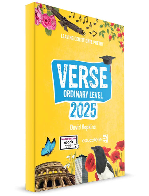 Verse 2025 - Leaving Cert Poetry - Ordinary Level - Textbook