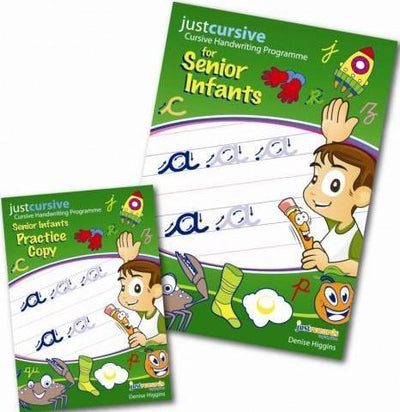 Just Cursive - Handwriting - Senior Infants (Book and Practice Copy Set)