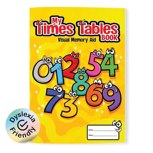My Times Tables Visual Memory Aid Book